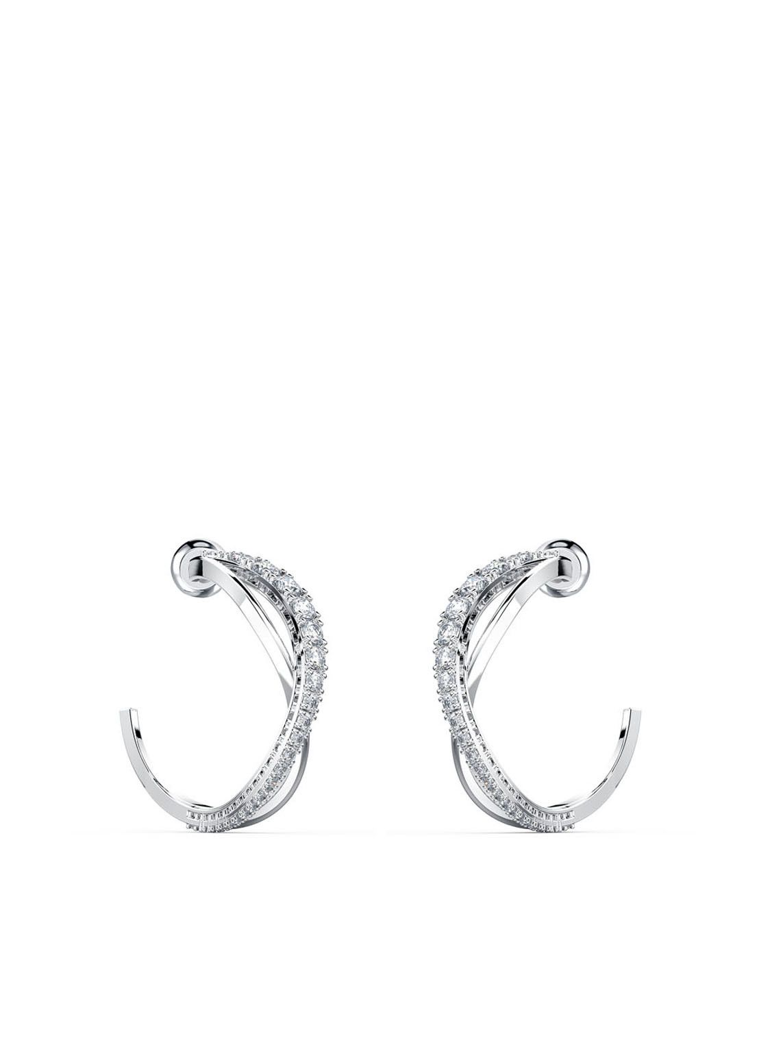 Swarovski Oorringen met kristal
