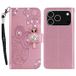 Hibou Étui iPhone 17 Pro Max avec strass - Rose Doré