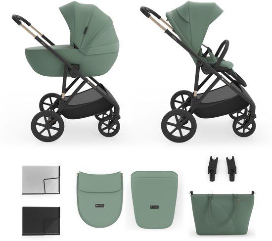 Kinderkraft PRIME 3 Kinderwagen - Grijs