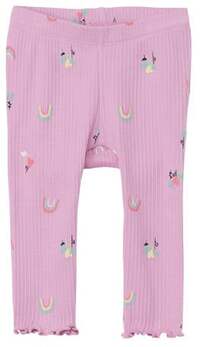 s.Oliver s.Oliver baby legging met all over print roze