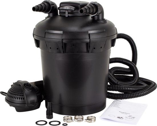 Pontec PondoPress Set 10000 - Vijverfilter met UVC lamp - 10000 l