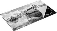 Chefcare Inductie Beschermer Binnenhof met het Hofvijver in Den Haag - Zwart Wit - 95x55 cm