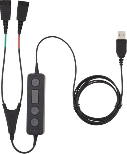 Jabra 265-09 Link 265 Y-trainingskabel met USB en twee QD-aansluitingen voor supervisor in contactcenters