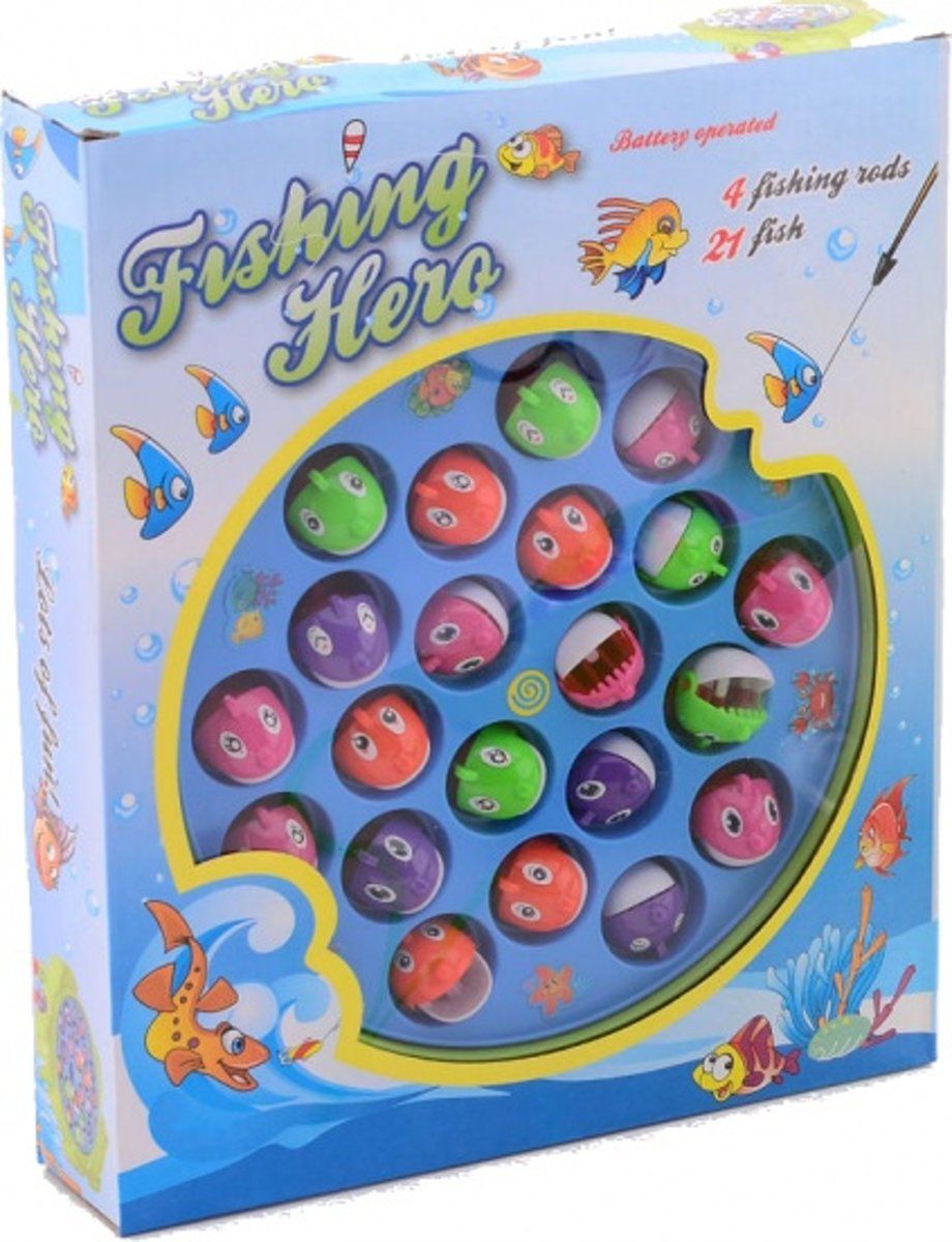 Johntoy Fishing Hero - Hengelspel - Multicolor
