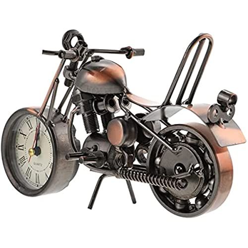 Motorfiets metalen decoratief cadeau, motorfiets vintage ijzeren kunst