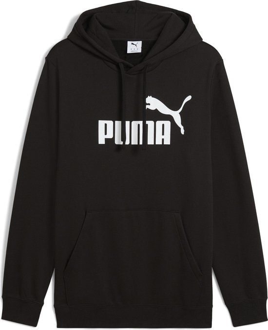 PUMA ESS No. 1 Logo Hoodie FL Heren sporttrui - Puma Black XXL