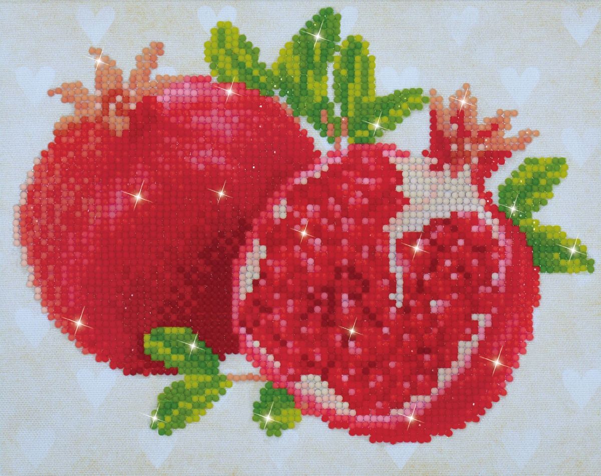 Diamond Dotz Good Fortune Pomegranits 25x20 cm