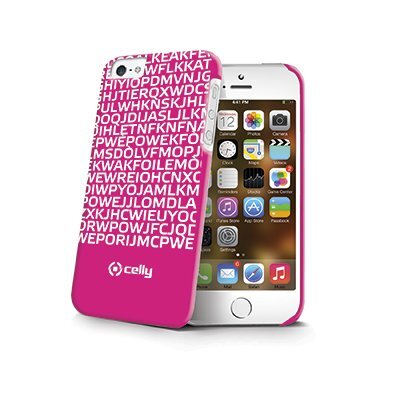 Celly iP hone 44 S Love Edition Back Case Hidden Message Pink