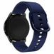 By Qubix Qubix - Geschikt voor Garmin Venu 4 - 45mm - Siliconen sportbandje - Donkerblauw - Smartwatch bandje 22mm