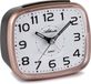 Atlanta réveil à quartz silencieux avec lumière snooze analogique cuivre - 2142-18