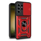 Coole Samsung Coole beschermhoes voor Samsung S918 Galaxy S23 Ultra harde ring, rood