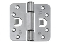 Breuer & Schmitz BSW veiligheidsscharnier Protect 818, afgeronde hoek, verzinkt, 89x89mm, SKG**