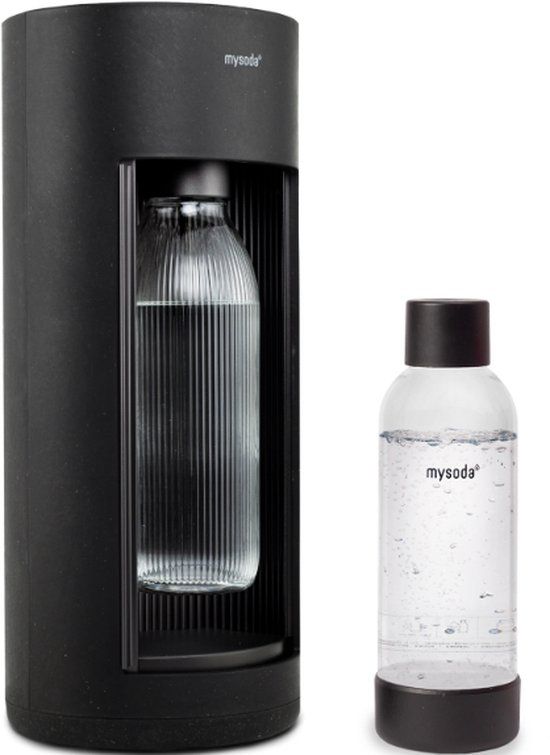 Mysoda Glassy Black - Bruiswatertoestel - Zwart