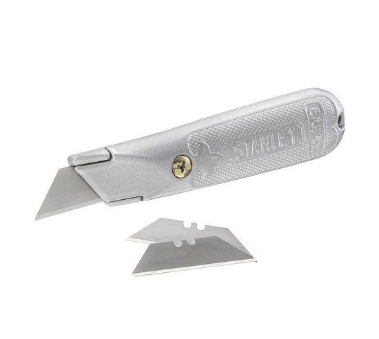 STANLEY 2-10-199 Vast Mes 199E - Metaal - Incl. 3 Reservemesjes