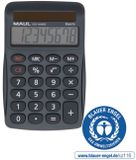 MAUL Bureaurekenmachine ECO MJ 455 LCD-scherm 1-regelig, 8 cijfers Solar 11.2 x 7.1 x 2 cm grijs