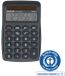 MAUL Bureaurekenmachine ECO MJ 455 LCD-scherm 1-regelig, 8 cijfers Solar 11.2 x 7.1 x 2 cm grijs