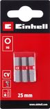 Originele Einhell Standaard Bits, 3-delig, 25 mm, Hex 6
