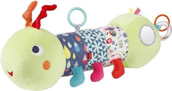 Fehn Activiteitenspeeltje Color Friends Junior Rups Multicolor Pluche