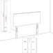 vidaXL Bedframe - stof - zwart - 90x200 cm