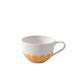 Villeroy & Boch Bloem cappuccino mok, ca. 14,5 x 11 x 7 cm, oranje