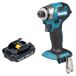 Makita DTD 173 Y1 accu slagmoersleutel 18 V 180 Nm 1/4" borstelloos + 1x oplaadbare accu 1,5 Ah - zonder oplader