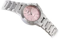 Casio LTP-1177A-4A1 - Montre pour femme - Cadran rose - Bracelet en acier