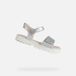 GEOX SANDAL CORALIE MEISJES Sandalen - ZILVER - Maat 39