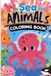 Childrens Sea Animal Colouring book With A Quiz