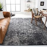 Safavieh Evoke Collection EVK256A Vintage Oriental vintage 6'7" Square zwart/grijs