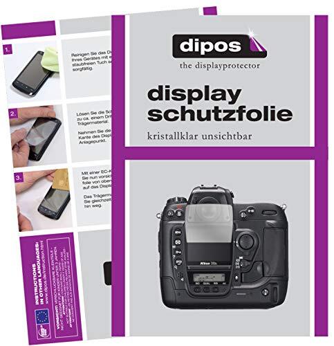 dipos I Beschermfolie compatibel met Nikon D2H schermfolie, helder