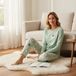 Ringella Sheep Parade Pyjama 6511227 Jade Groen Maat 38