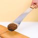 Winkee Machete Spatule Marron, Argent Inox Bois