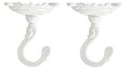Crochets anciens pour suspendre des plantes, set de 2
