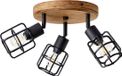 Brilliant Gwen Plafondspot E14 Hout/Zwart