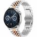 By Qubix Qubix Stalen band - Zilver / rosé goud - geschikt voor Huawei Watch 5 - 46mm