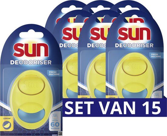Sun Machineverfrisser Citroen Voordeelverpakking 15xPer s