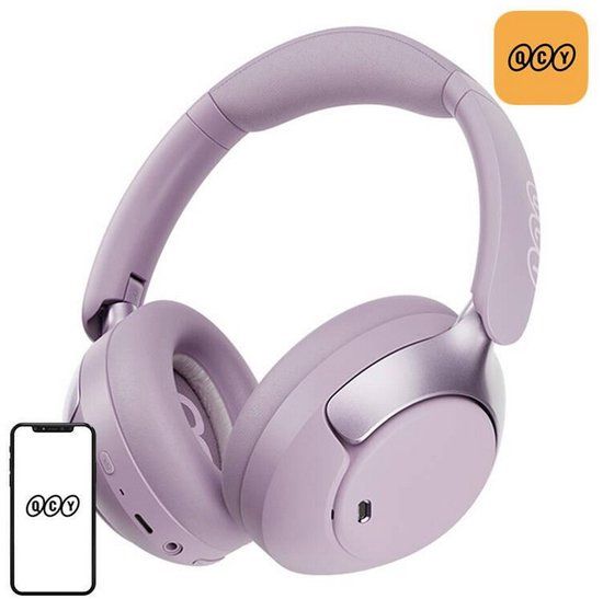 QCY H3 Pro Over-ear Hoofdtelefoon - Paars