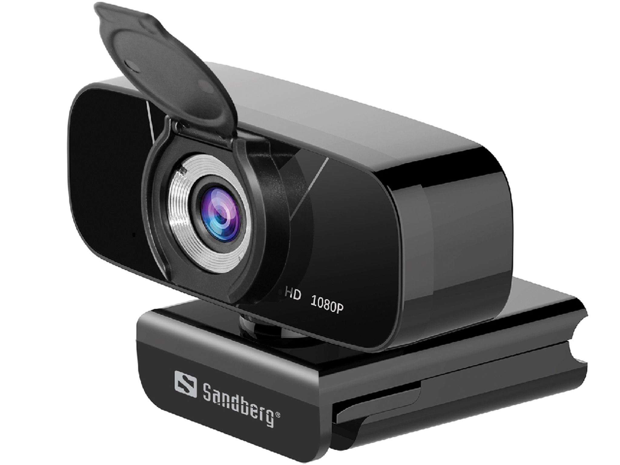 Sandberg 134-15 Webcam - 2MP, 1080p Full HD, USB 2.0, Black