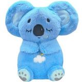 SZSMART SZSMART HXBTKL1 Koala knuffel met ademend licht en muziek om kinderen in slaap te laten vallen - Blauw