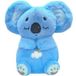 SZSMART SZSMART HXBTKL1 Koala knuffel met ademend licht en muziek om kinderen in slaap te laten vallen - Blauw