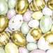 Paperdesign 20x Pasen thema tafel servetten paaseieren multi-color 33 x 33 cm - Van papier