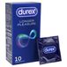 Durex Longer Pleasure - 10 Préservatifs Retardant Extra lubrifiés - Prolonge la durée du rapport (ex Performance Booster)