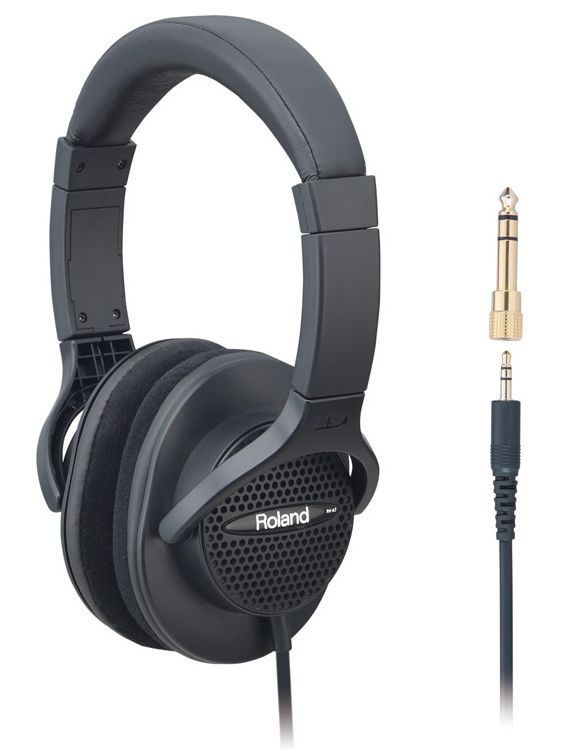 Roland RH-A7 - Zwarte Bedrade Hoofdband Hoofdtelefoon