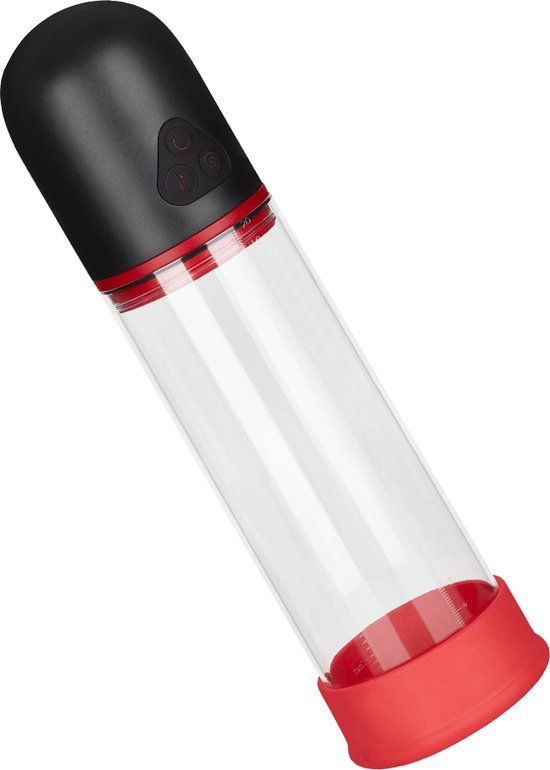 EIS Penispomp - 29 cm - Wit/Zwart - Mannen