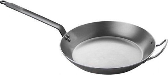 De Buyer Koekenpan Lyonnaise Carbon Plus - ø 36 cm - Zonder Anti-aanbaklaag