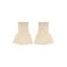 Life of Bulu kanten manchetten beige