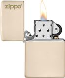 Zippo Flat Sand with Logo Lighter
