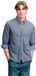 Superdry Chemise Oxford Preppy Coupe Relax Homme Manches Longues Marinebleu à trois rayures Coton S