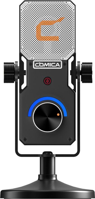 Comica STA-U1 USB Studio Microfoon - Streaming, Podcast - Grijs/Zwart