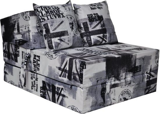 Viking Choice Luxe logeermatras - UK - camping matras - reismatras - opvouwbaar matras - 200 x 70 x 15 - met kussens